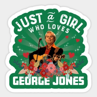 Country singer Legend  Who lover Sticker